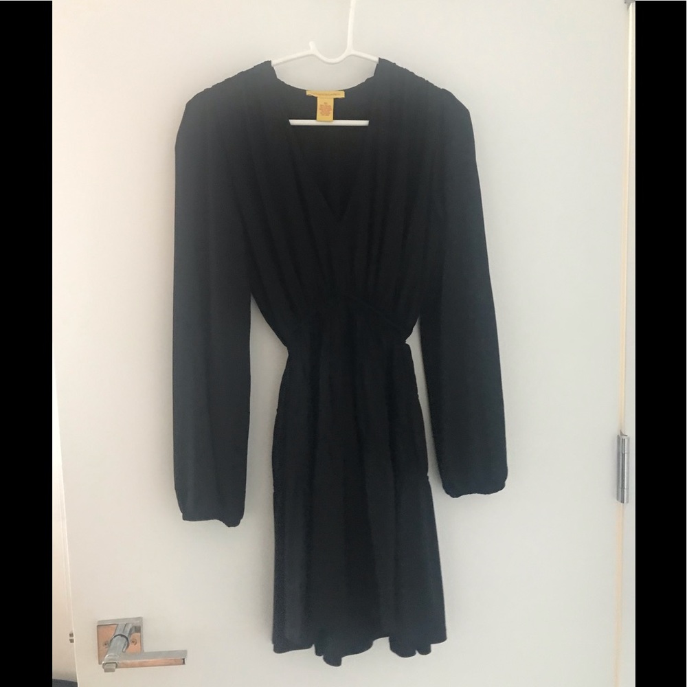 Catherine Malandrino black long sleeve dress